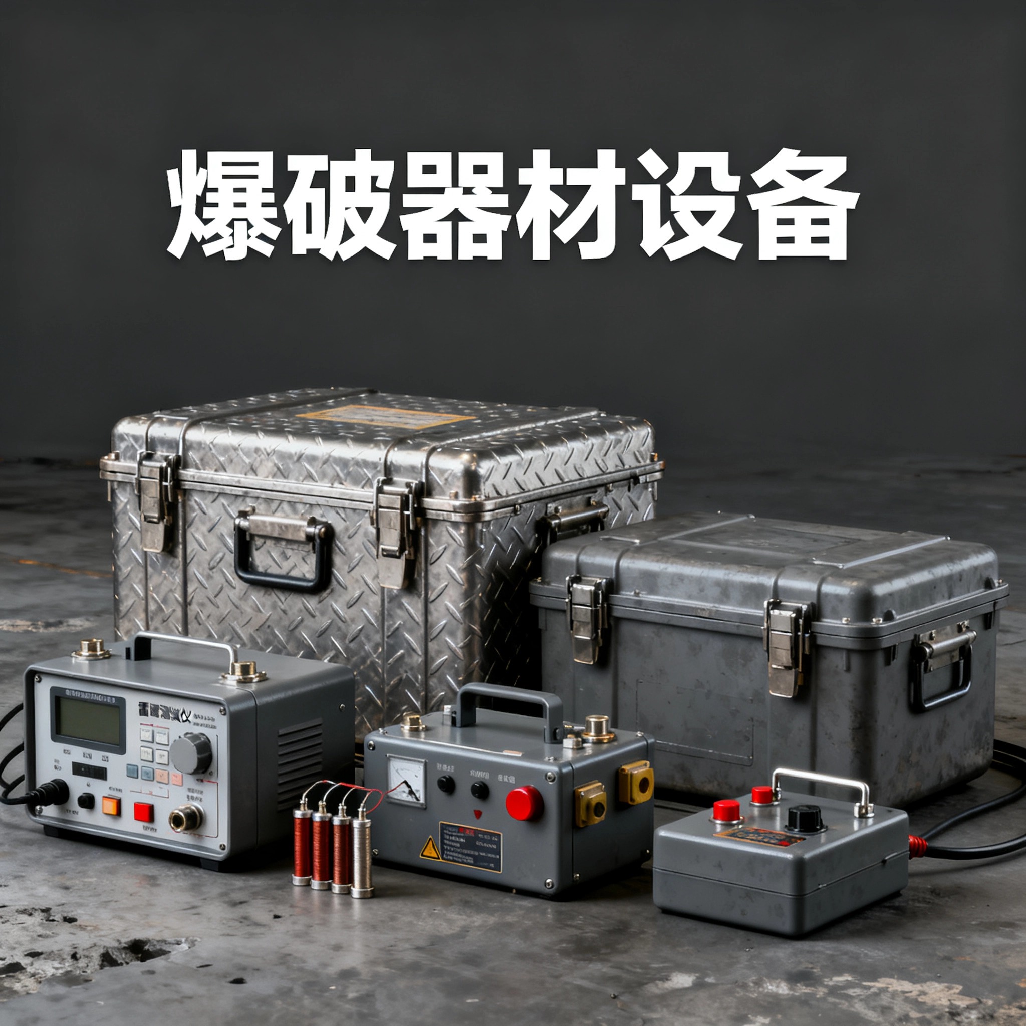 庆安爆破工程师的“兵器库”：常用器材一册通